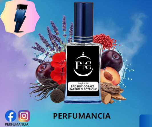 PFH039-BAD BOY COBALT PARFUM ELECTRIQUE-CAROLINA HERRERA-CABALLERO